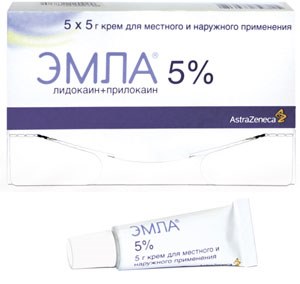обложка крема обезболивание