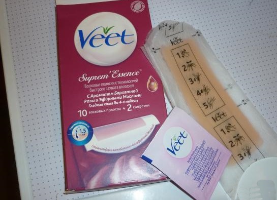 Veet Восковые полоски Veet