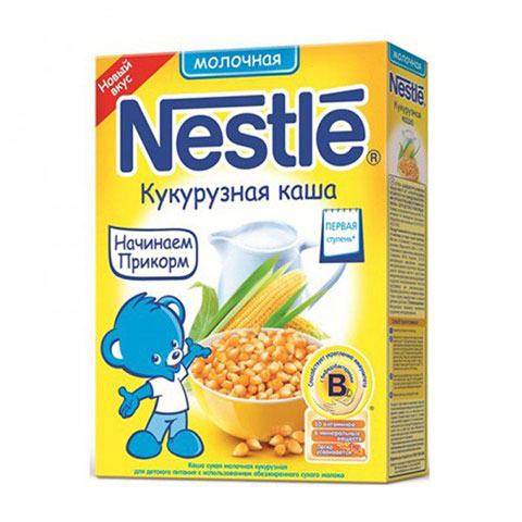 молочная кукурузная каша