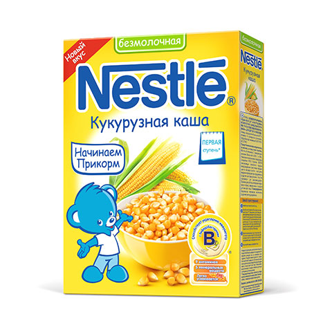 безмолочная кукурузная каша