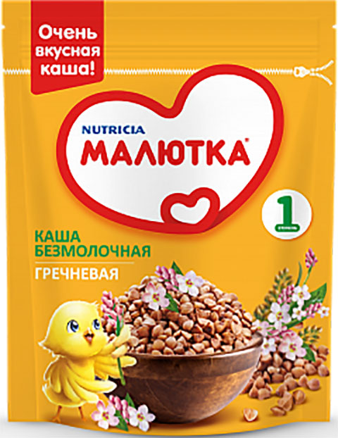 безмолочная каша малютка