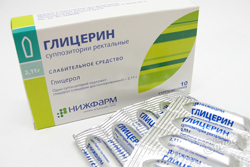 Глицериновые свечи – средство для борьбы с запорами у новорожденных малышей. Показания к применению, инструкция по использованию