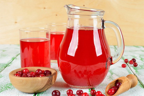 компот из клюквы